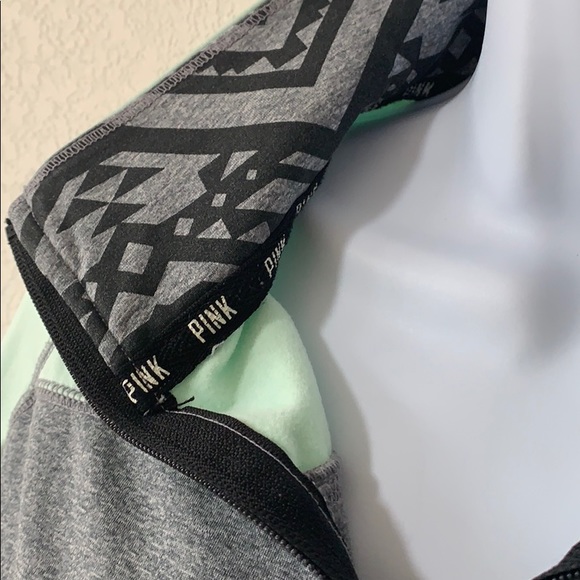 EUC PINK Victoria Secret reflective 1/4 zip - Picture 5 of 8